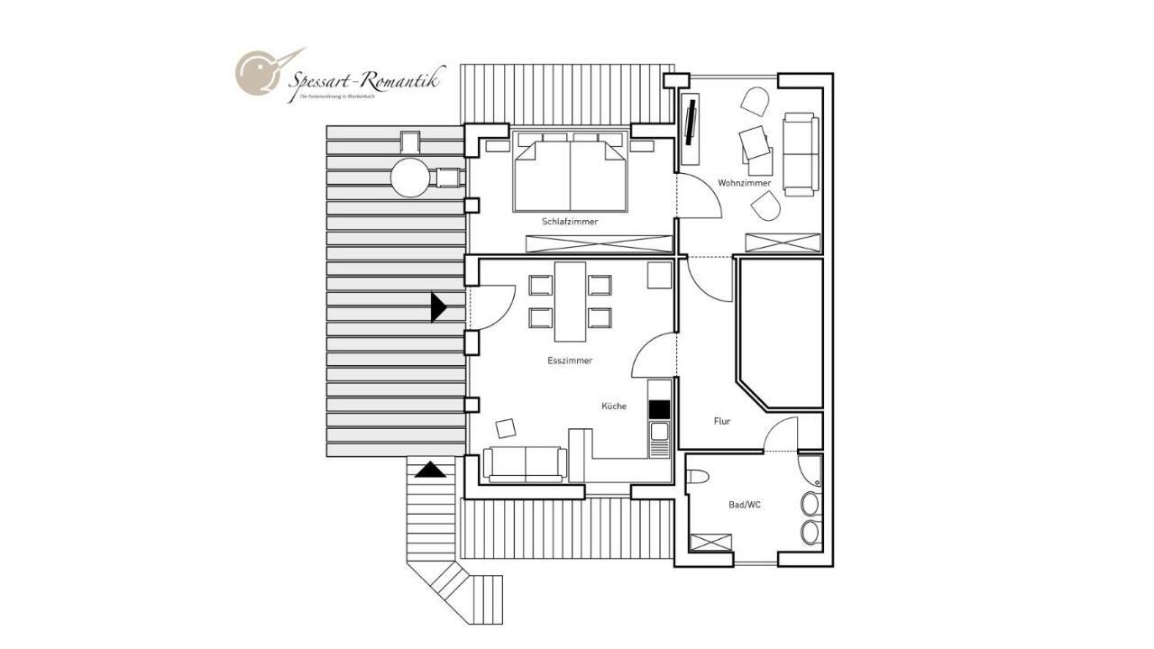 Spessart-Romantik Blankenbach Екстер'єр фото